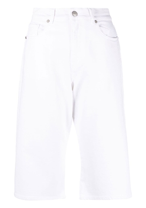 P.A.R.O.S.H. cropped denim trousers - White
