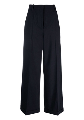 Kenzo flared cropped trousers - Blue