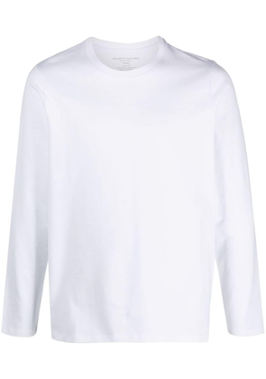 Majestic Filatures long-sleeve organic-cotton T-shirt - White