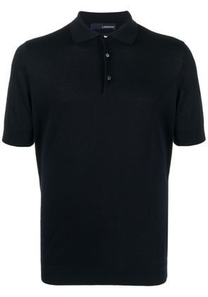 Lardini short-sleeve polo shirt - Blue