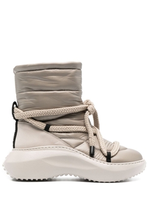 Vic Matie ankle-length quilted snow boots - Neutrals