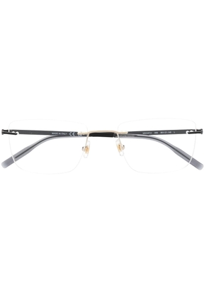Montblanc rectangle-frame eyeglasses - Black
