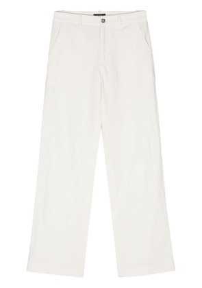 A.P.C. Seaside straight trousers - White