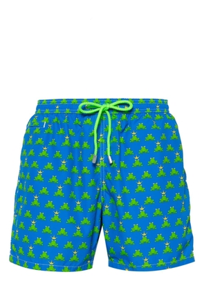 MC2 Saint Barth Frog Prince-print swim shorts - Blue