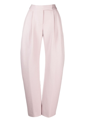 The Attico wide-leg tailored trousers - Pink