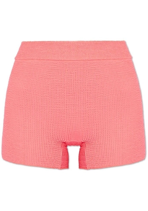 Bond-eye Azalea seersucker compression shorts - Pink