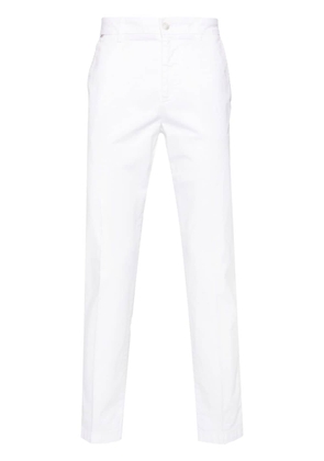 BOSS mid-rise chino trousers - White