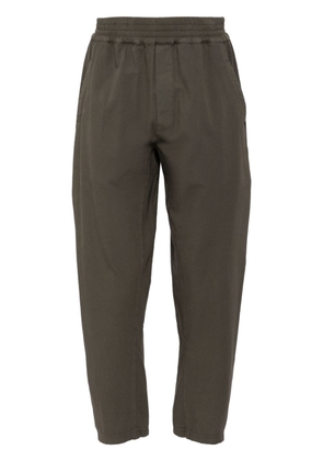 The Row low-waist tapered-leg trousers - Neutrals