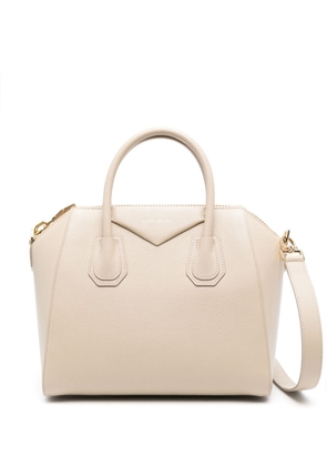 Givenchy small Antigona leather bag - Neutrals