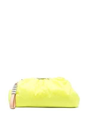 Philipp Plein large padded clutch bag - Yellow