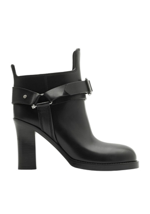 Burberry Leather Stirrup Boots 100