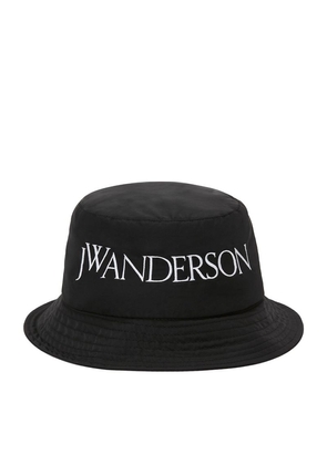Jw Anderson Logo-Embroidered Bucket Hat