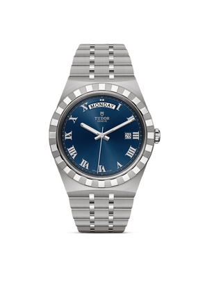 Tudor Royal Day + Date Stainless Steel Watch 41Mm
