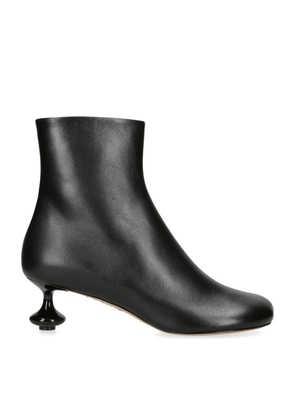 Loewe Leather Toy Ankle Boots 45