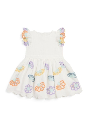 Stella Mccartney Kids Embroidered Floral Dress (3-36 Months)
