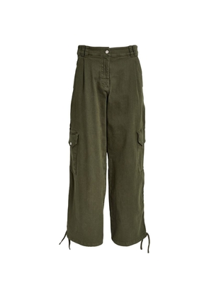 Max & Co. Stretch-Cotton Cargo Trousers