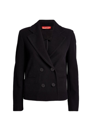 Max & Co. Jersey Double-Breasted Blazer
