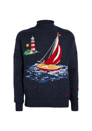 Polo Ralph Lauren Cotton Sailboat Sweater
