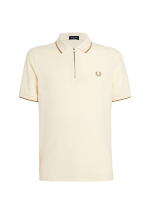 Fred Perry Crepe Piqué Polo Shirt