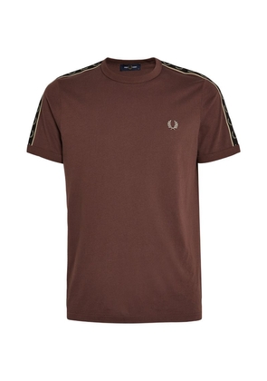 Fred Perry Cotton Logo Tape T-Shirt