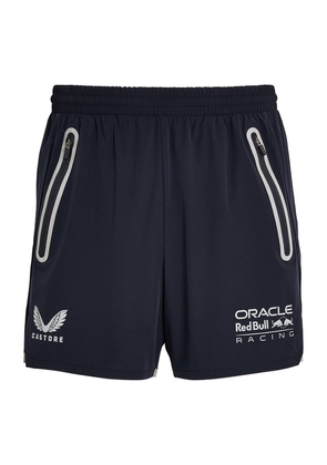 Castore X Oracle Red Bull Logo Active Shorts