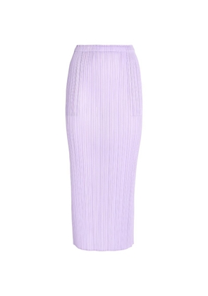 Pleats Please Issey Miyake Monthly Colors April Maxi Skirt