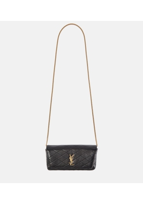 Saint Laurent Gaby quilted leather phone pouch