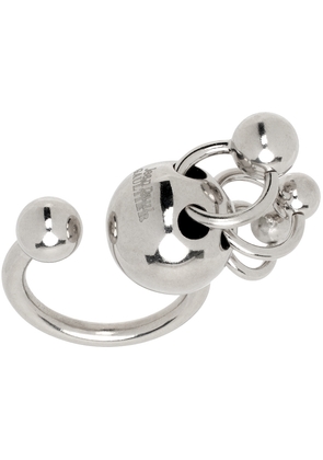Jean Paul Gaultier Silver Piercing Ring