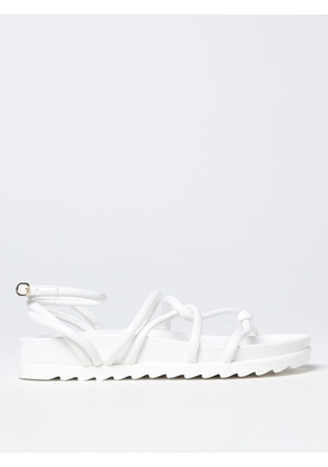 Flat Sandals CHIARA FERRAGNI Woman colour White