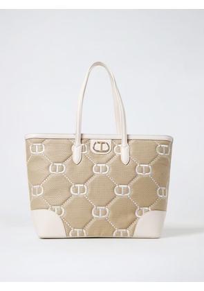 Tote Bags TWINSET Woman colour White
