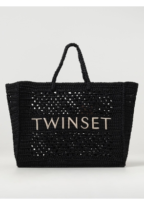 Tote Bags TWINSET Woman colour Black