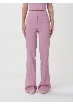 Trousers PINKO Woman colour Pink