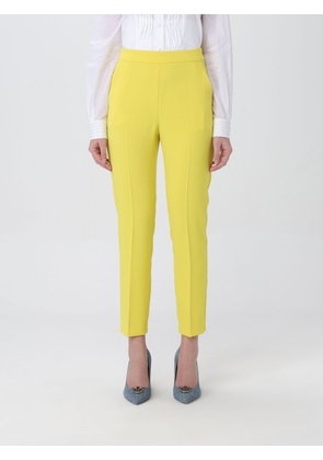 Trousers PINKO Woman colour Yellow
