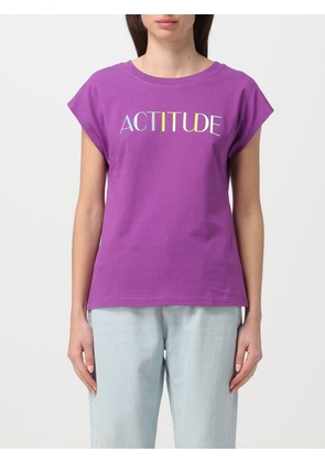 T-Shirt ACTITUDE TWINSET Woman colour Violet