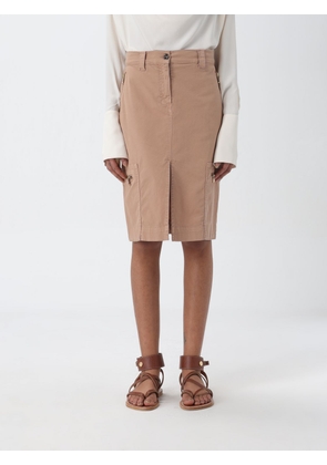 Skirt PINKO Woman colour Brown