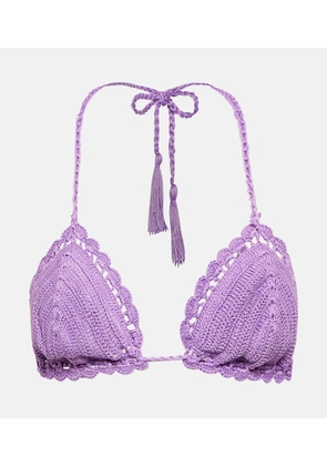 Anna Kosturova Crochet bikini top