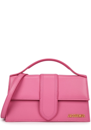 Jacquemus Le Grande Bambino Leather top Handle bag - Pink