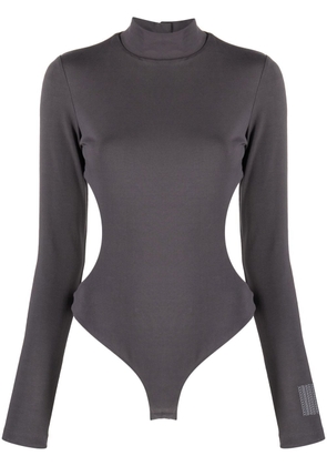 Marc Jacobs cut-out long-sleeve bodysuit - Grey