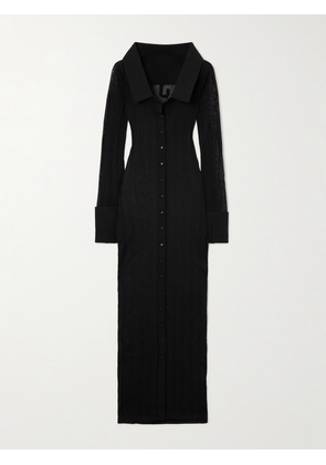 Jacquemus - Manta Ribbed-knit Maxi Dress - Black - FR32,FR34,FR36,FR38,FR40,FR42,FR44
