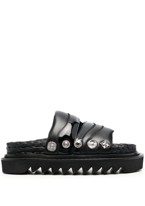 Toga Pulla stud-embellished sandals - Black