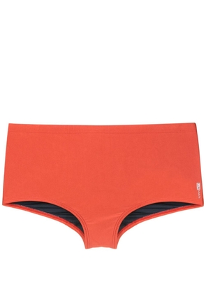Lygia & Nanny Copacabana logo-print swim trunks - Orange