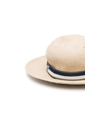 Tommy Hilfiger interwoven logo-print hat - Neutrals