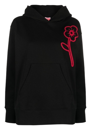 Kenzo Rue Vivienne cotton hoodie - Black