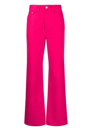 Wandler mid-rise straight-leg jeans - Pink