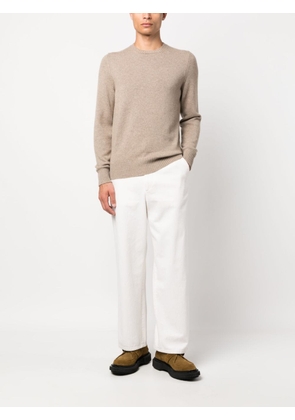 Drumohr fine-knit cashmere sweatshirt - Neutrals