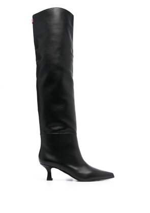 3juin 70mm knee-length high boots - Black