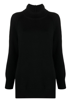 Société Anonyme roll-neck virgin wool jumper - Black