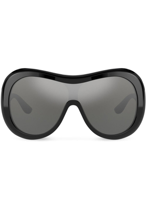 Dolce & Gabbana Eyewear DNA oversize-frame sunglasses - Black