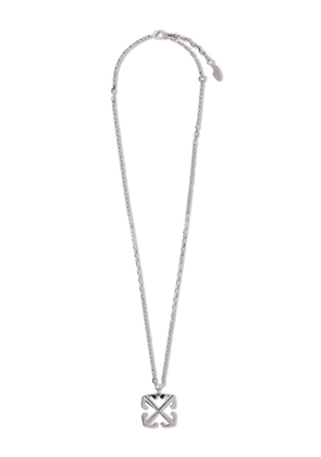 Off-White Arrows pendant necklace - Silver