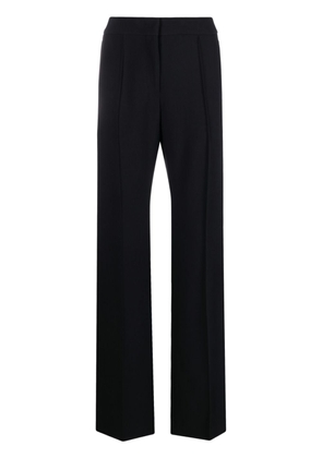 Jil Sander high-waisted flared trousers - Black